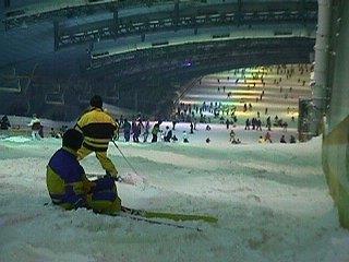 Indoor skiing 